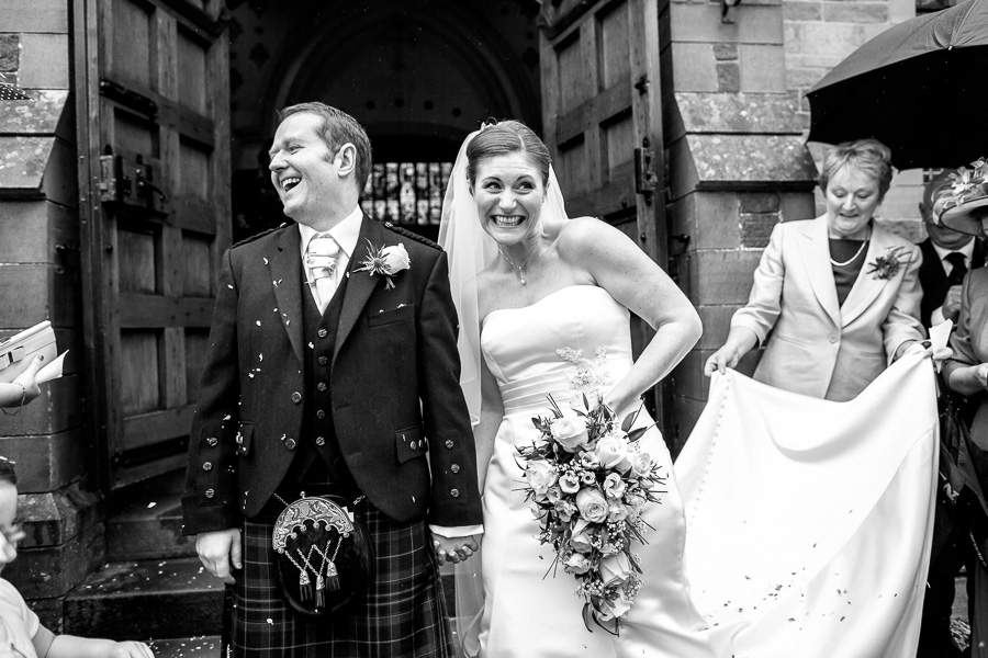 Megan & Stuart’s Giggleswick School Chapel wedding.