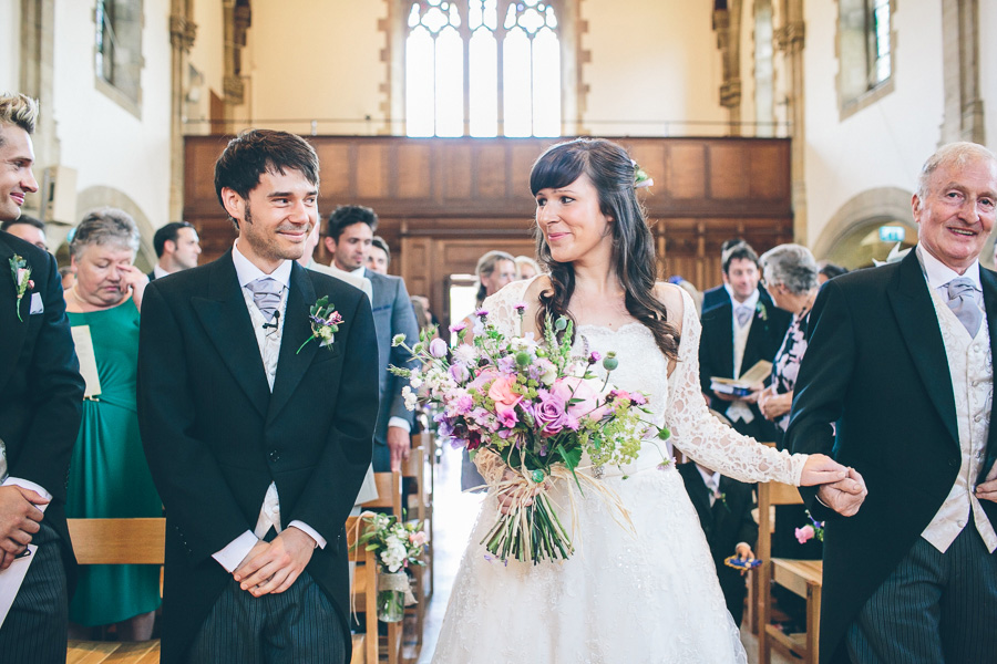 Lis & Steve’s wedding at Oakham School Chapel.