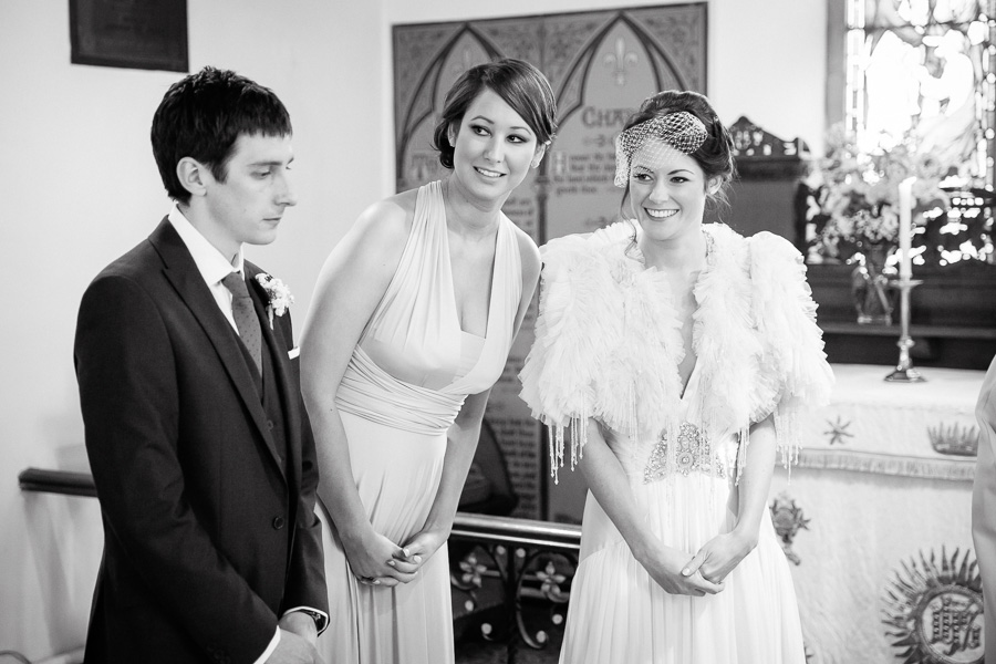 Bride and Bridesmaid