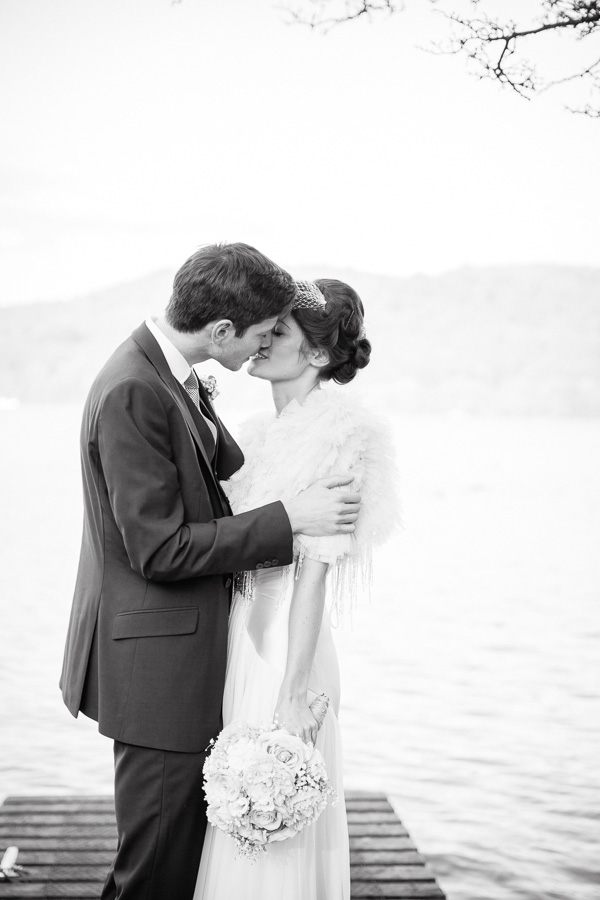 Black and White bridal portraits