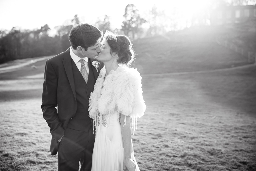 black and white bride and groom photos