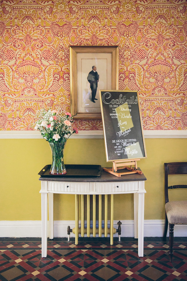 Wedding Drinks Menu