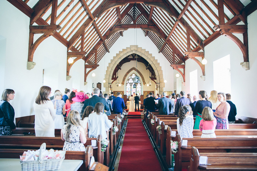 Wedding Party in Church