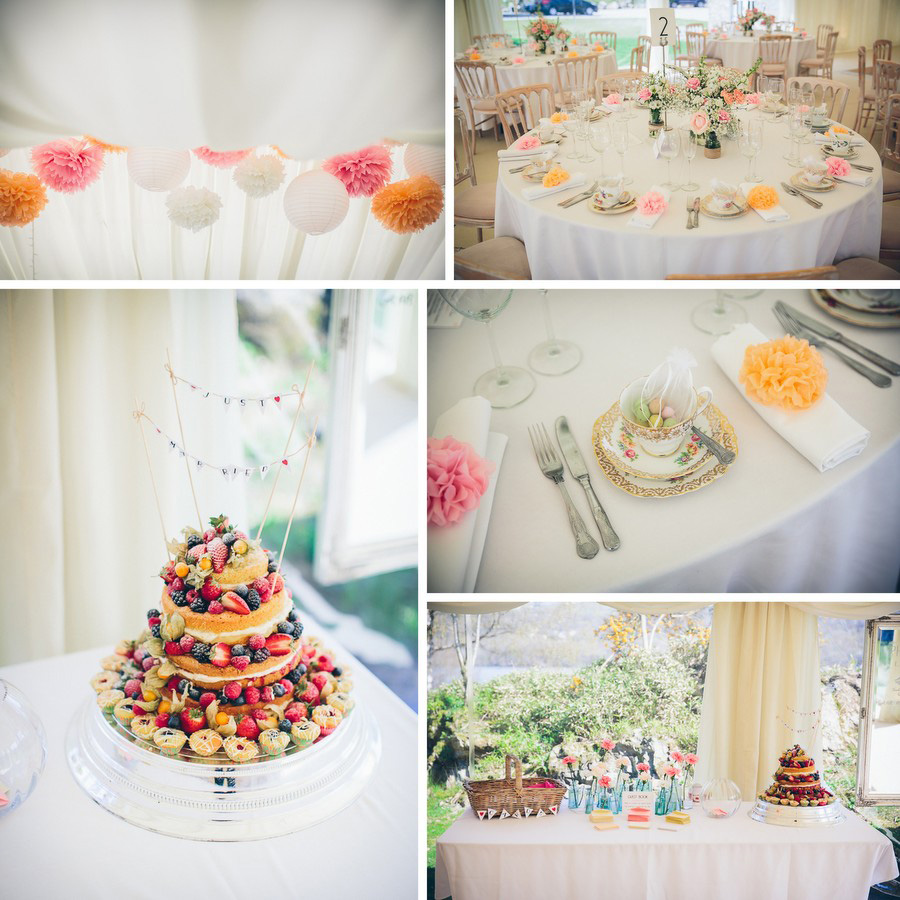 Wedding reception details