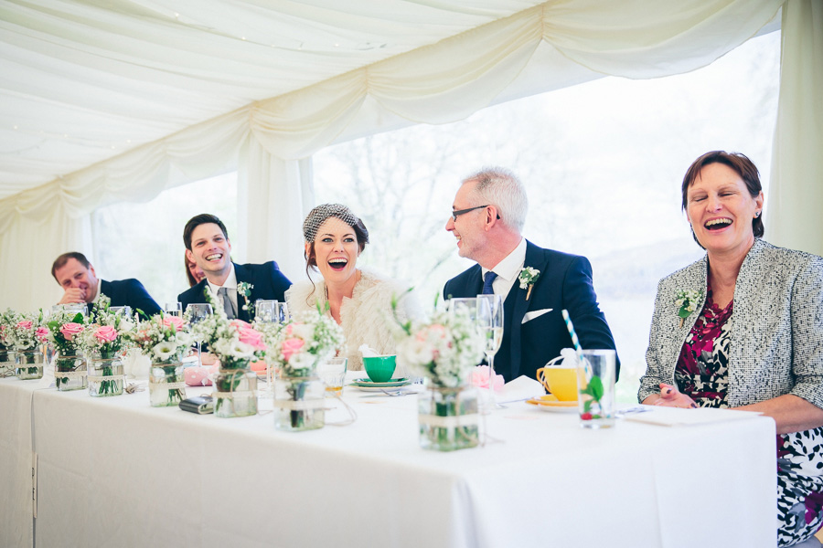 Laughter wedding speeches