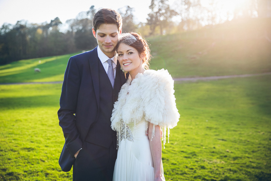 Beautiful sunlight wedding