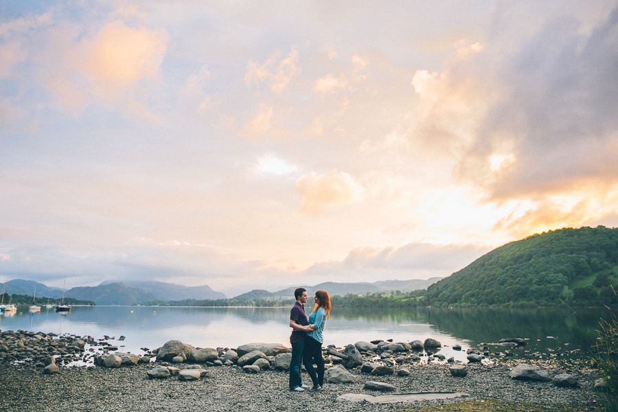 Pre wedding session Cumbria, Ullswater with Lee and Lyndsey