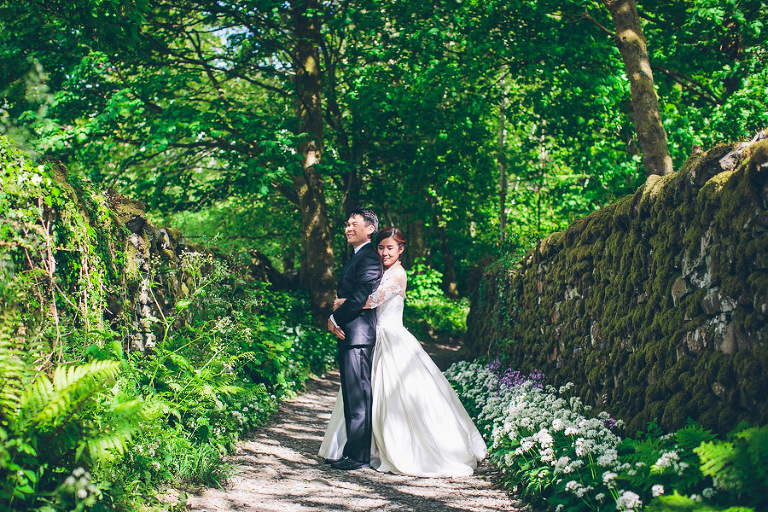 bride and groom photograph