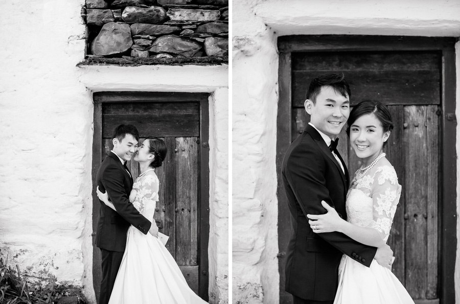 black and white wedding photography