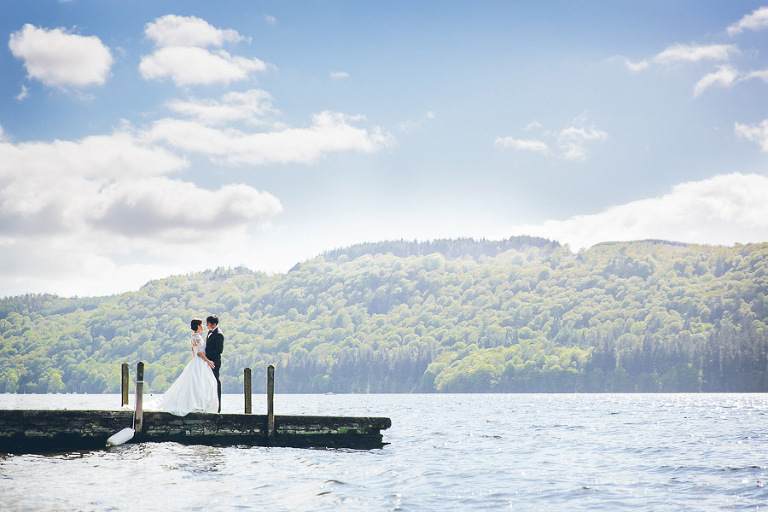 wedding jetty photograph