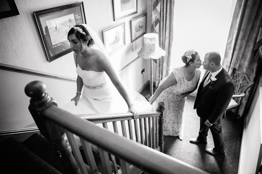 wedding kiss
