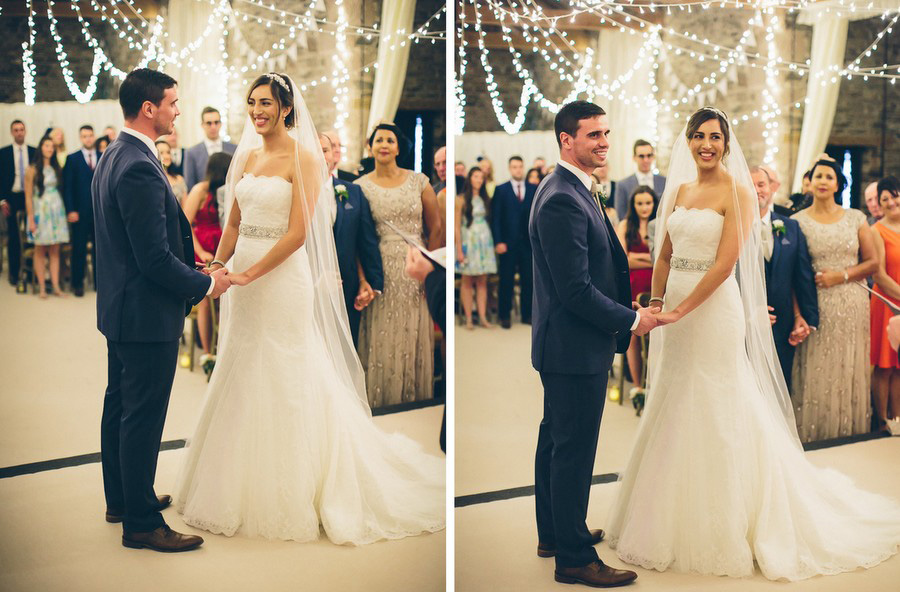 groom and bride portrait