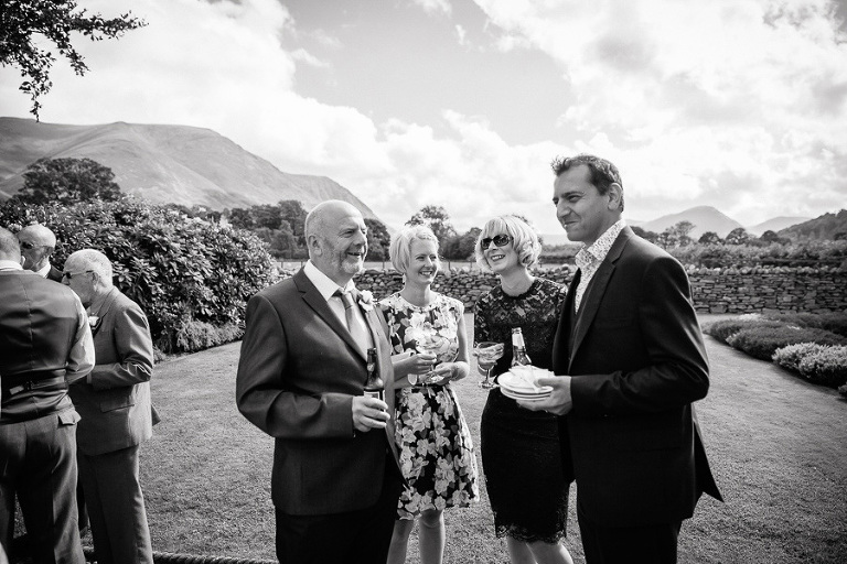 black and white wedding