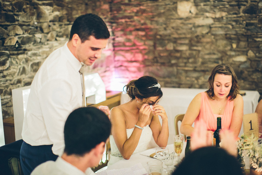 wedding tears