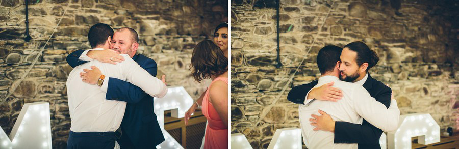 wedding hug