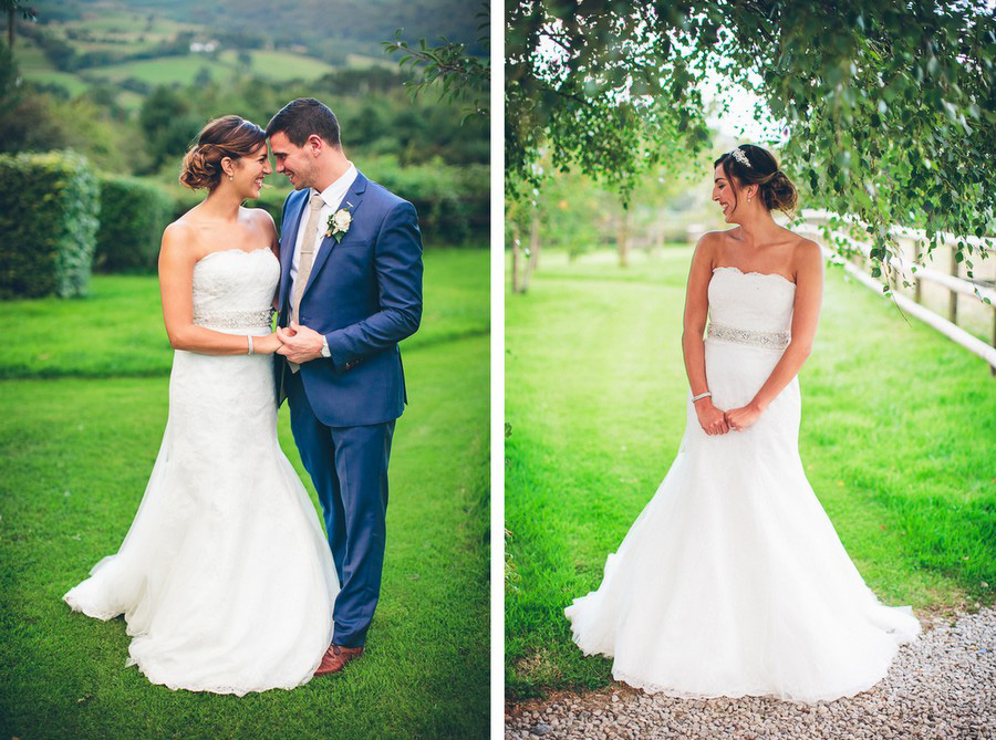 bride and groom portrait photography