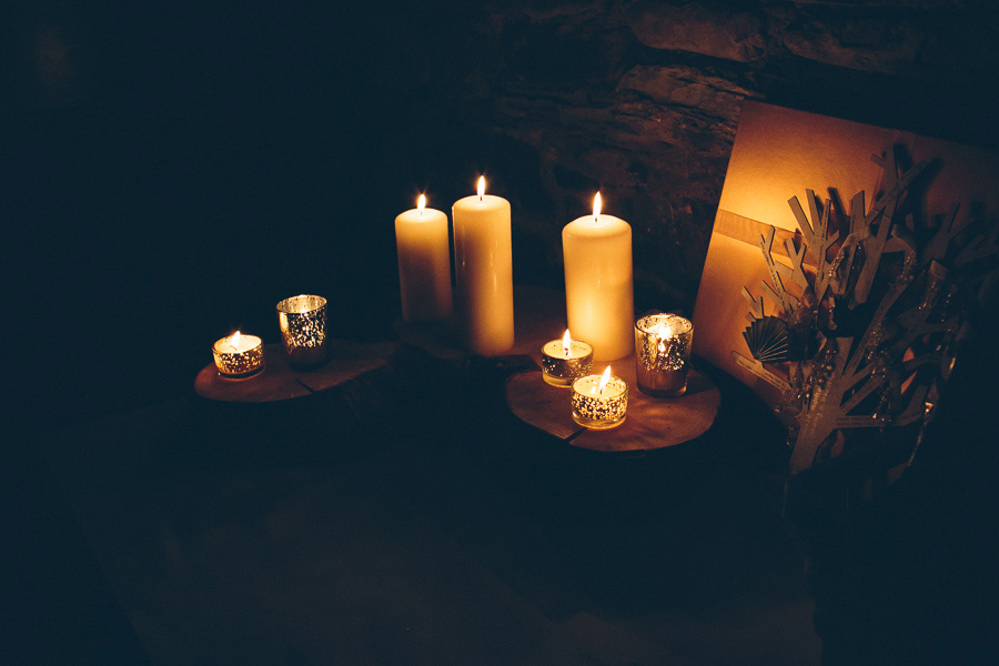 Wedding candle decorations