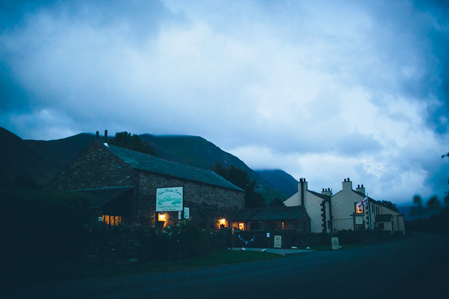 New House Farm Lorton Evening