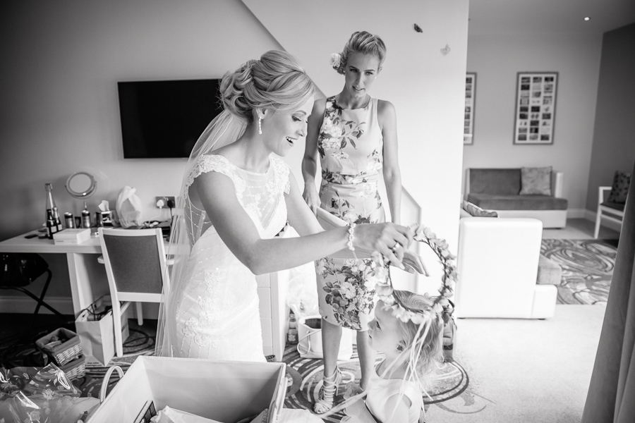 Flower girls headress