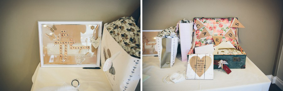 wedding card suitcase