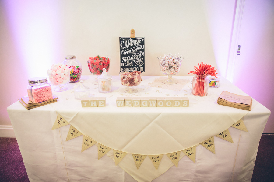 sweet table wedding