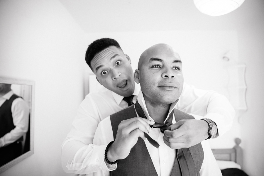 Black and White Wedding