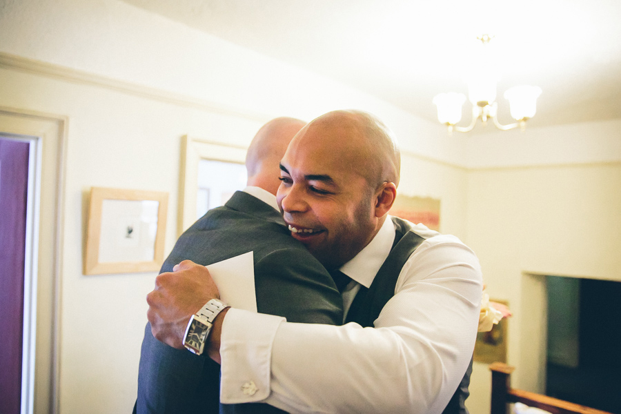 Best Man Hug