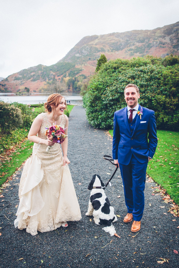 wedding dog