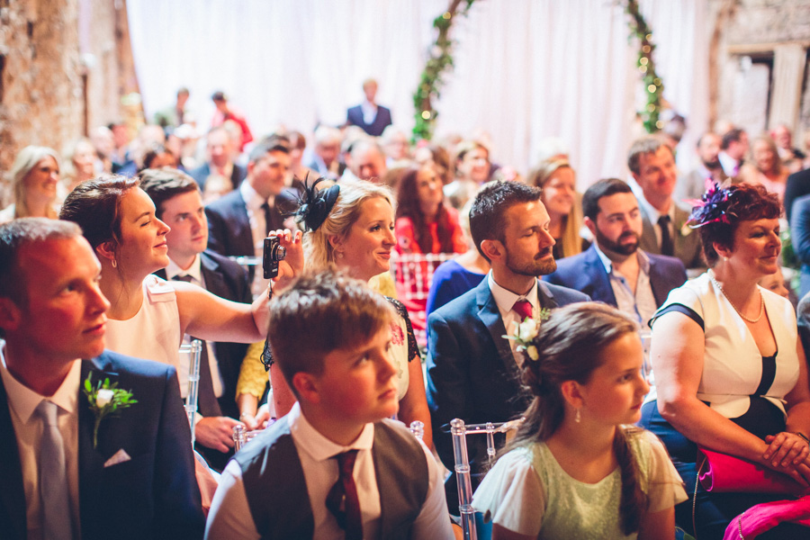 wedding guests