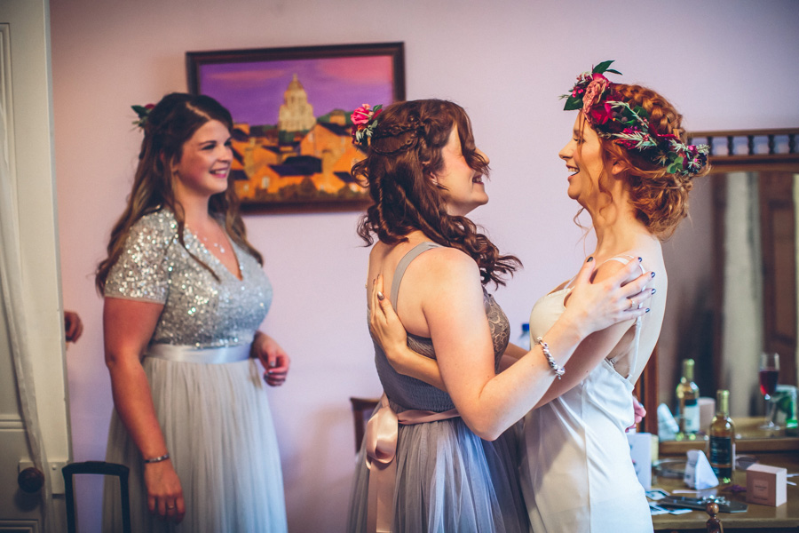 Bride and Bridesmaids - Beecham Photography
