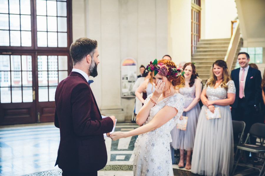 Emotional Bride - Beecham Photography