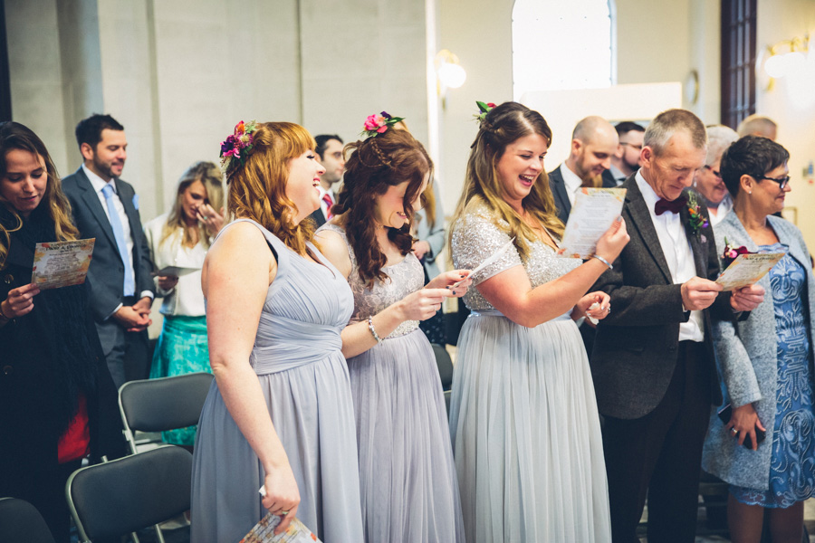 Autumn Bridesmaids Dresses - Beecham Photography