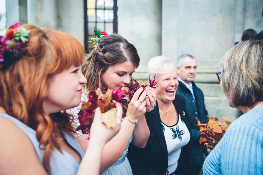 Autumn Leaves Confetti - Beecham Photography