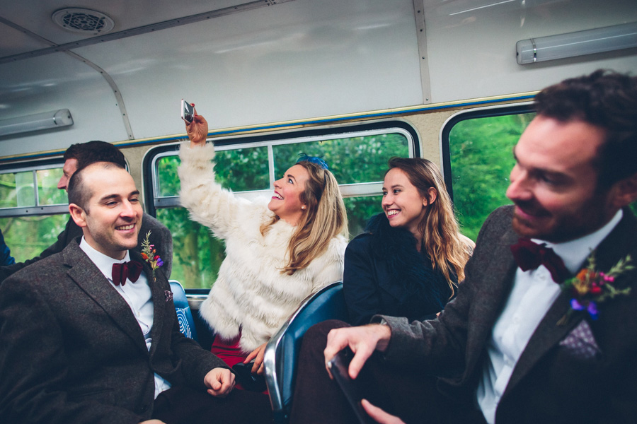 Wedding Bus - Beecham Photography