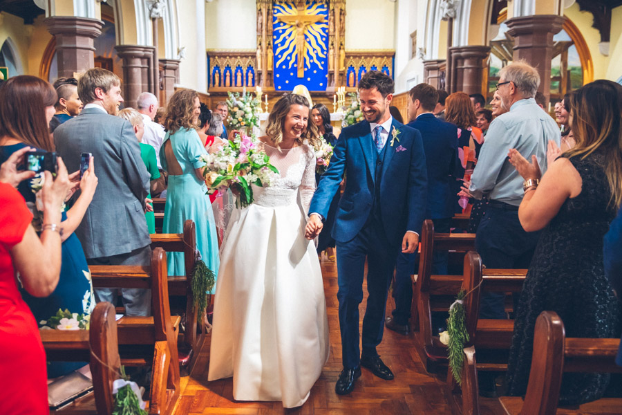church aisle photo
