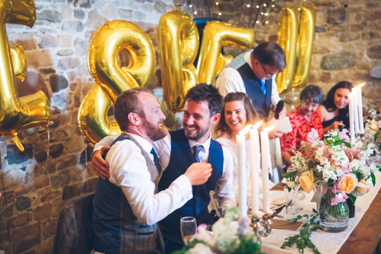best man and groom